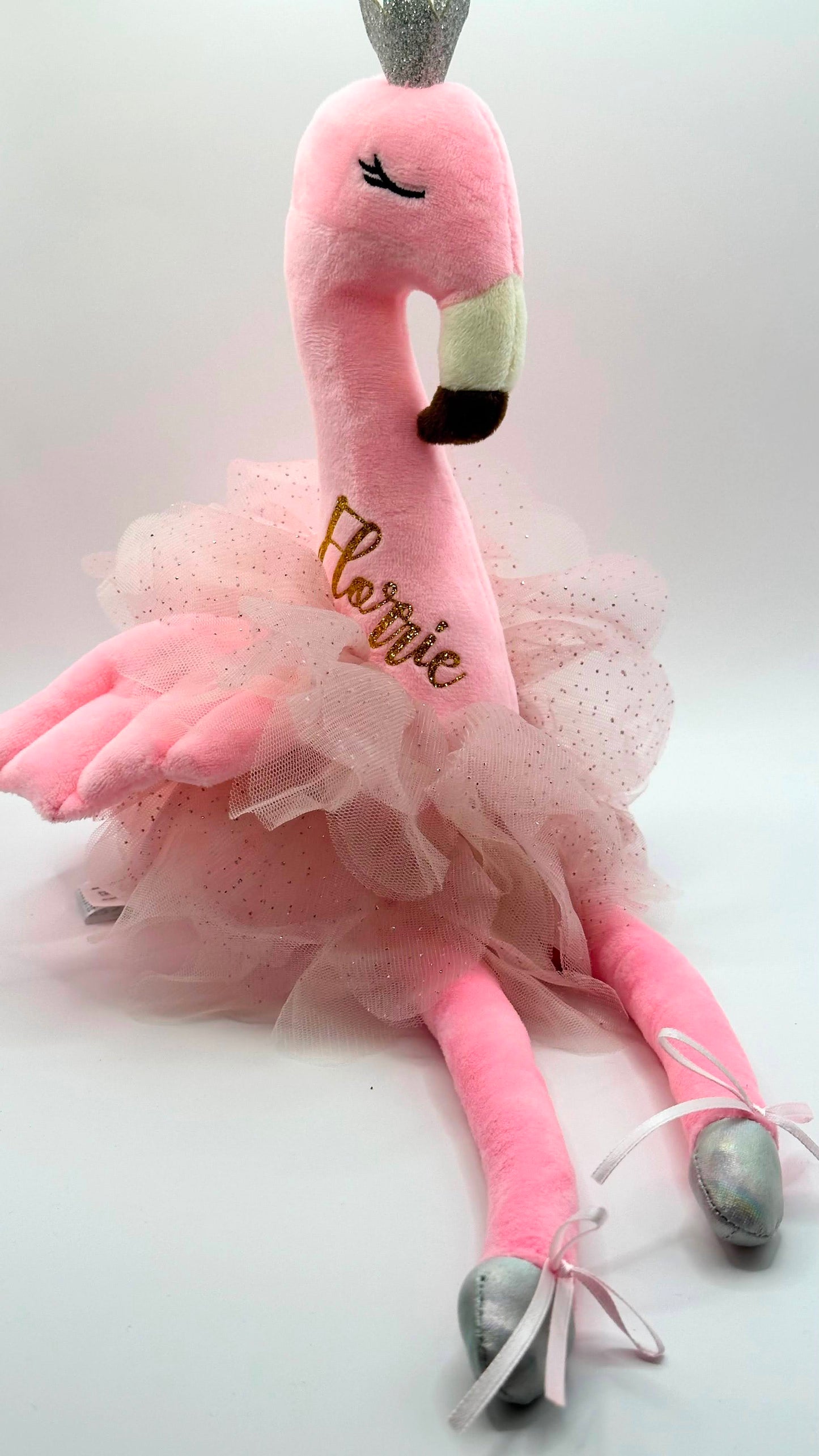 Pink Swan Rag Doll