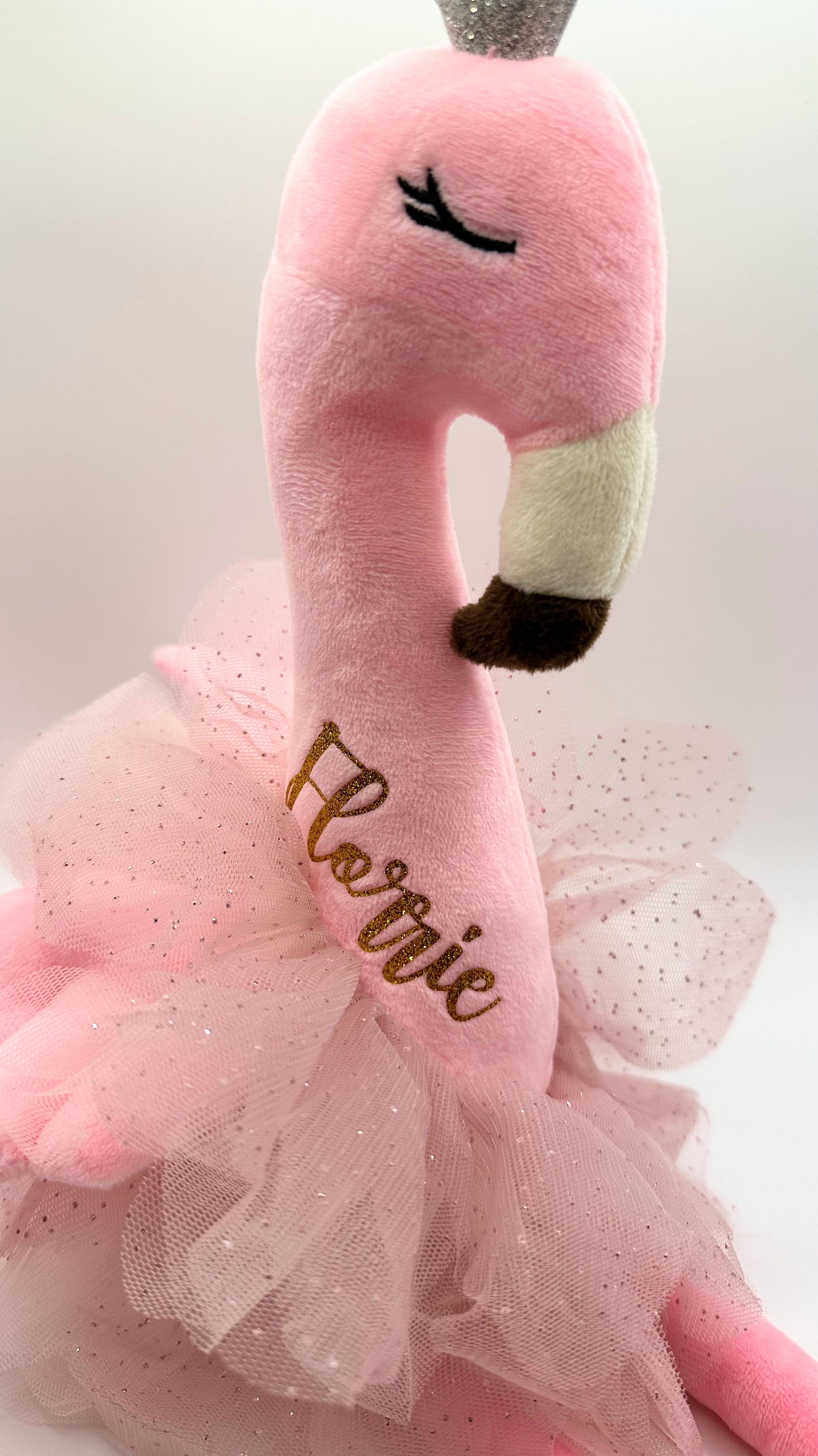 Pink Swan Rag Doll