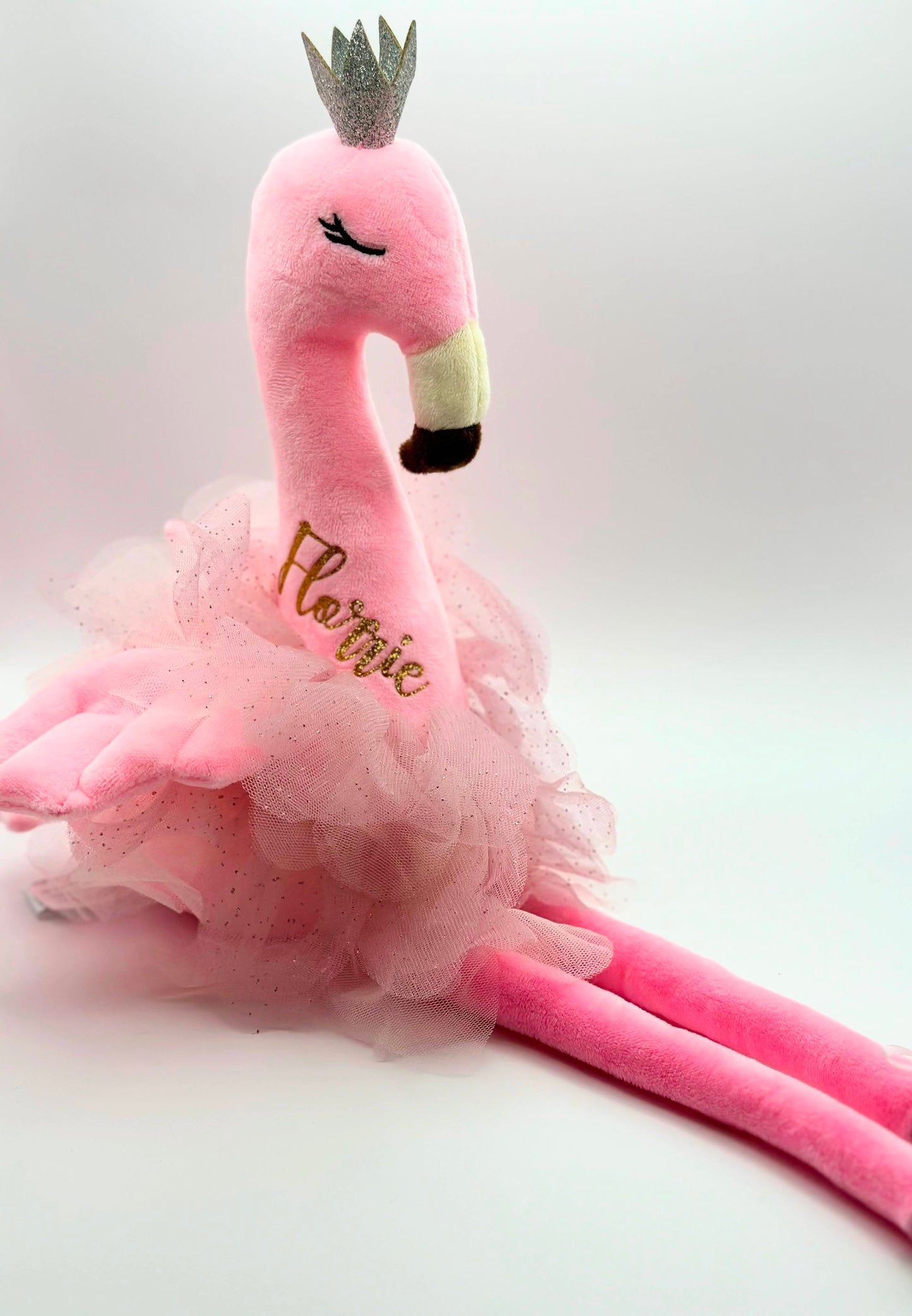 Pink Swan Rag Doll