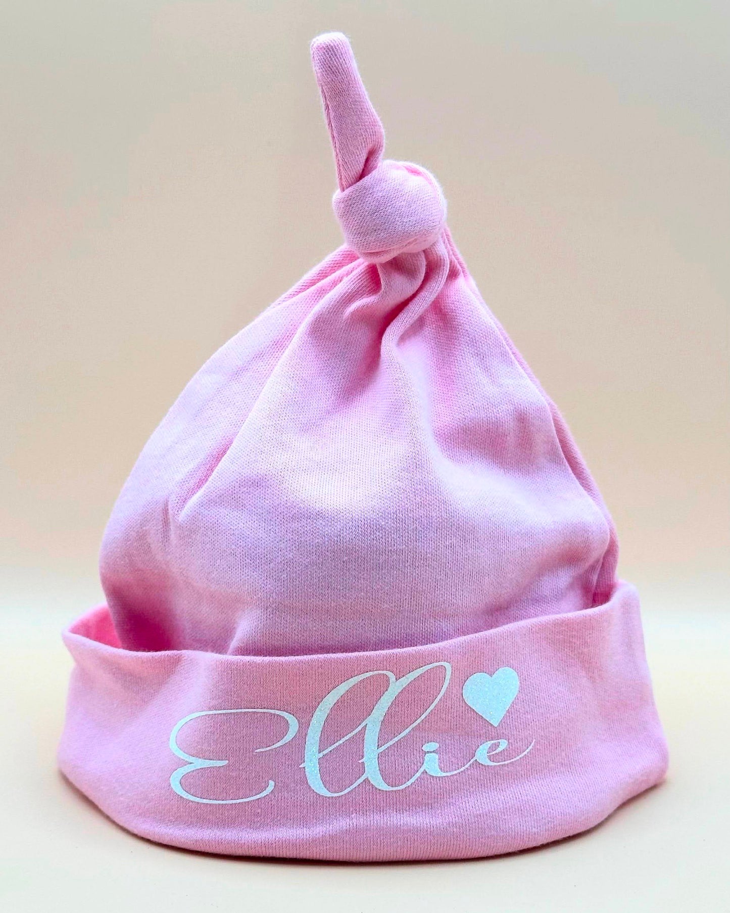 Personalized Newborn Hat - Pink